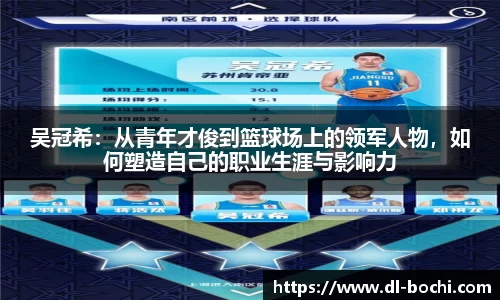吴冠希：从青年才俊到篮球场上的领军人物，如何塑造自己的职业生涯与影响力